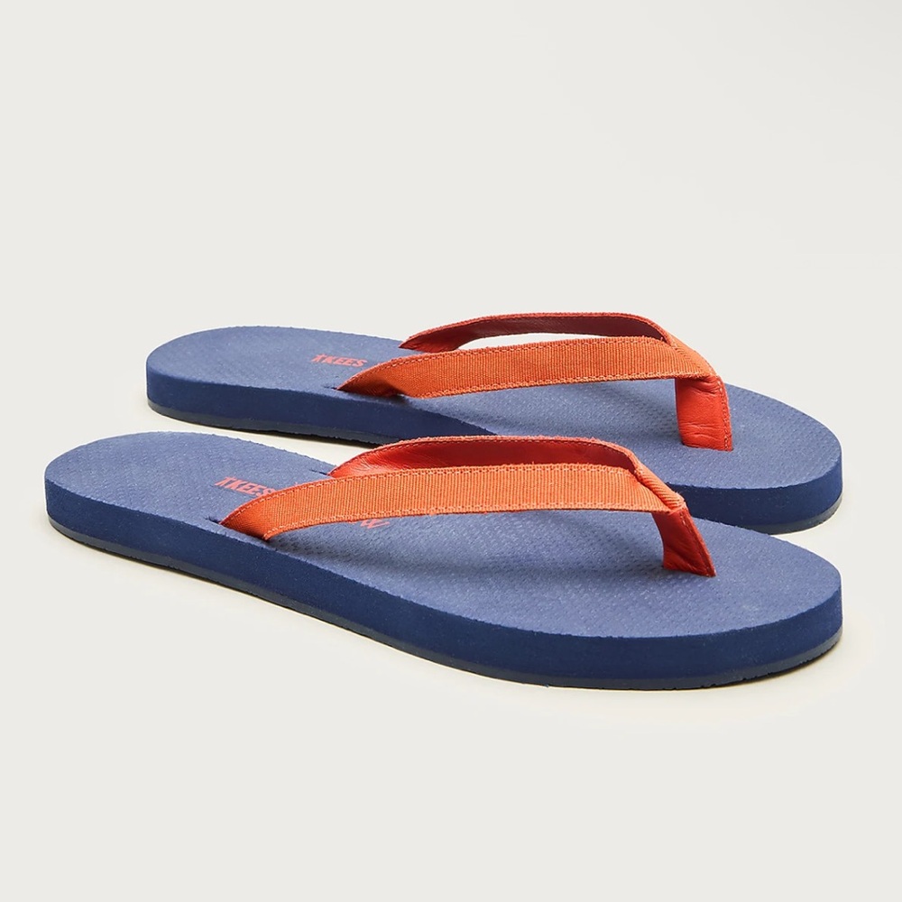 Limited-edition TKEES X J.Crew thong sandals
